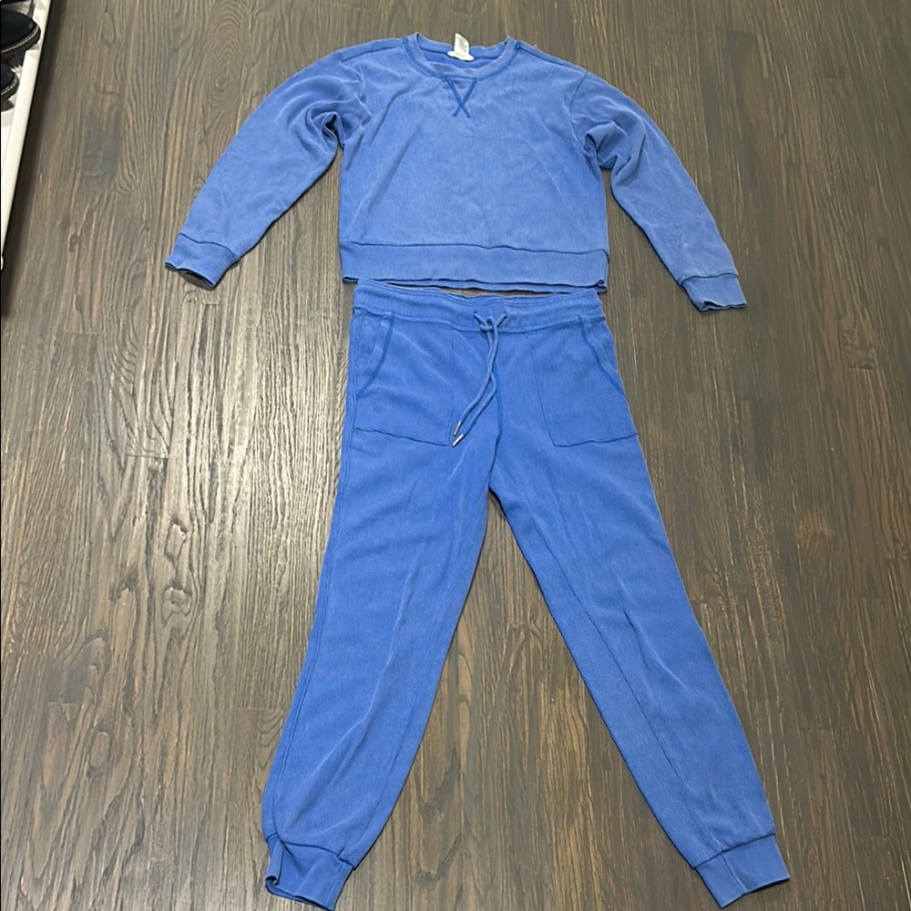 Blue Kids Jogger Set